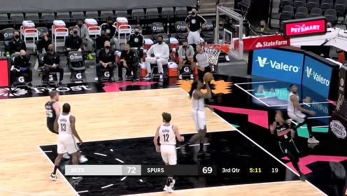 【NBA集錦】打你個猝不及防！沃克一記長擊地助攻沃克上籃得手