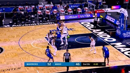 【NBA集錦】獨行俠“超跑”群啟動 哈達威搶斷布朗森助攻伯克快攻中投
