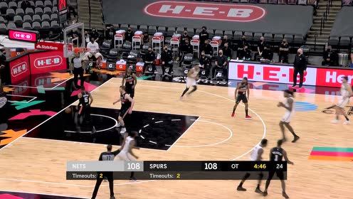 【NBA集錦】歐文加時賽率先發(fā)難 一記三分球直中要害