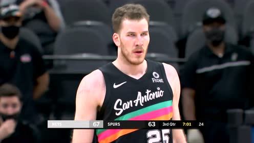 【NBA集錦】秀的飛起！穆雷底角突破人縫中分球珀爾特爾雙手暴扣