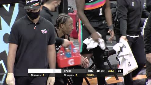 【NBA集錦】是時候表明態(tài)度了！馬刺隊連砍八分迫近分差