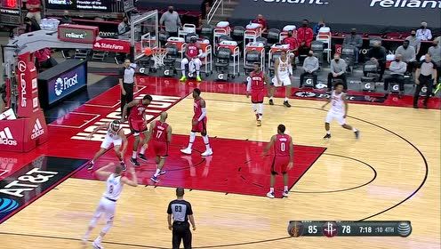 【NBA集锦】塞克斯顿分球 麦基跟进完成隔扣技惊四座