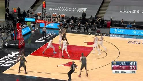 【NBA集錦】扛著大旗往前沖 瓦倫丁突破變向抬手上籃不留余地