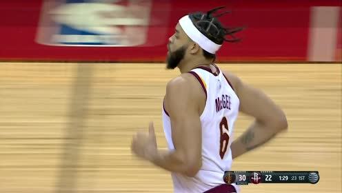【NBA集锦】身高就是最大的优势 塞克斯顿直塞篮下麦基高举高打