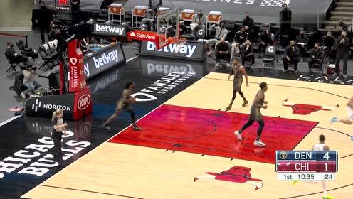 【NBA集錦】化身助攻小達(dá)人 約老師心明眼亮疾傳助攻穆雷折疊上籃