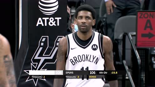 【NBA集錦】籃網(wǎng)被打10-0！歐文上籃不進(jìn)默里獻(xiàn)絕平