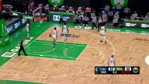 【NBA集锦】时间掐得刚刚好 路威撤步三分压哨命中