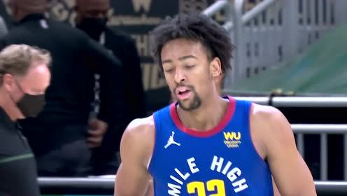 【NBA集锦】是你的跑不了！纳吉篮下出手压哨颠进