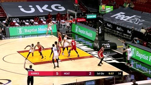 【NBA集錦】奧利尼克底角接球 抬手三分應(yīng)聲入網(wǎng)