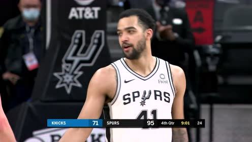 【NBA集锦】进攻时间不到一秒！莱尔斯接球瞬间干拔三分犹如神助