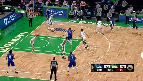 【NBA集锦】Reggie Jackson (25 points) Highlights vs. Boston Celtics