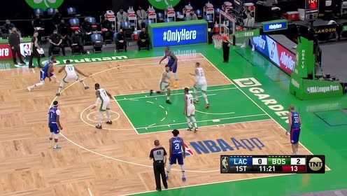 【NBA集锦】小打大教科书 乔治变向对抗生突汤普森