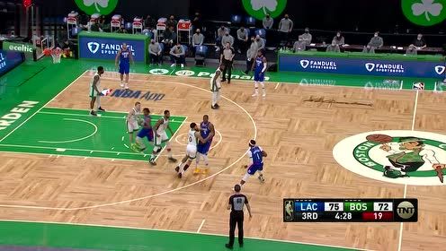 【NBA集锦】Jayson Tatum (14 points) Highlights vs. LA Clippers