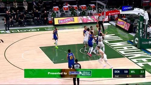 【NBA集锦】雄鹿队集锦：字母哥27+8禁区三扣约老师