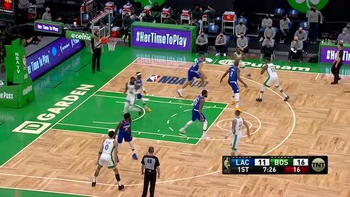 【NBA集锦】沃克vs快船集锦 25分6助攻急停三分一箭穿心