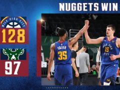 NBA 常规赛：掘金128-97击败灰熊，约基奇穆雷合砍61+13+17！