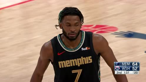 【NBA集锦】直接打停奇才 温斯洛布鲁克斯连续反击得手