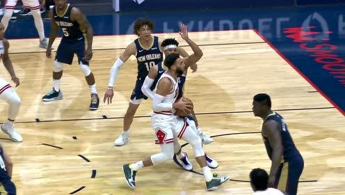 【NBA集锦】小将海斯凶残盖帽 想上篮要经我允许