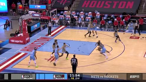 【NBA集錦】哈登鬼手切球再現！泰特慘遭“毒手”