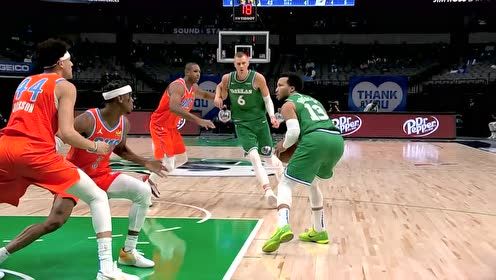 【NBA集錦】布倫森背后運球后撤步中投 看似簡單的動作實則需要很強的基本功