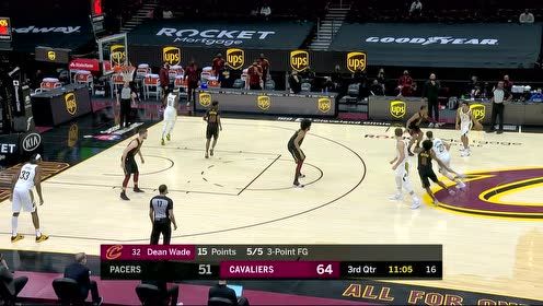 【NBA集錦】突破分球撕扯防守 加蘭吸引三分防守助韋德三分建功