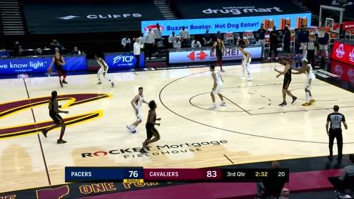 【NBA集錦】麥康奈爾假突真?zhèn)魉椭?布羅格登外線突施冷箭三分中的
