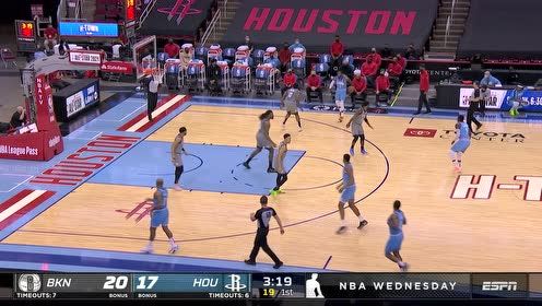 【NBA集錦】憋著勁兒打你！沃爾連續(xù)單吃哈登連中兩元