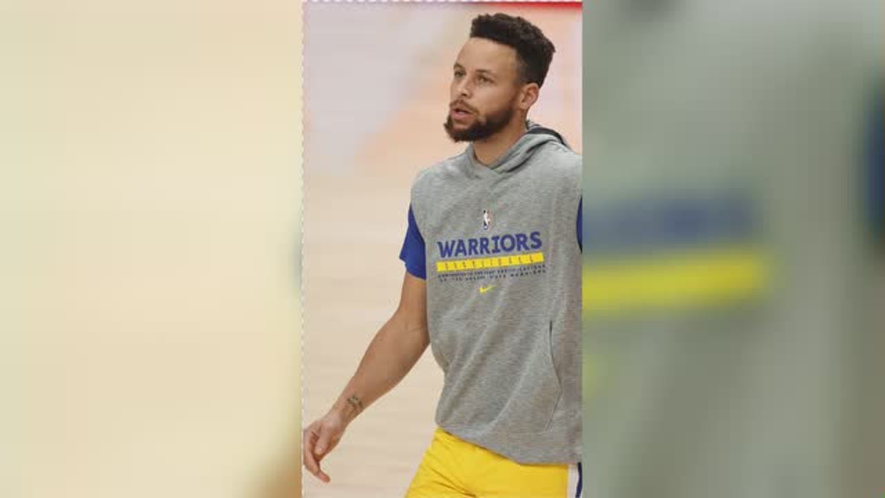 【NBA集锦】小学生真会玩！篮球当排球玩 毫无大战气氛啊
