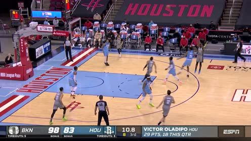 【NBA集錦】一人掀起三分雨 歐文連續(xù)發(fā)炮澆滅火箭氣焰