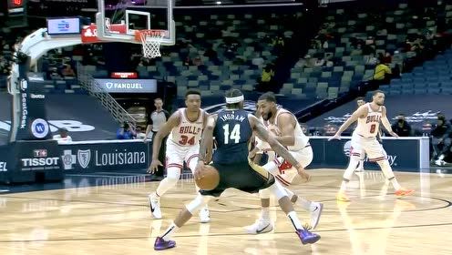 【NBA集锦】1v1真拦不住 英格拉姆翻身后仰太帅