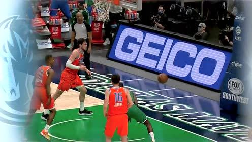 【NBA集錦】一人獨闖龍?zhí)?哈達威突破暴扣單臂擎天