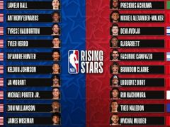 NBA全明星新秀赛名单出炉：锡安领衔美国队，巴雷特领衔世界队