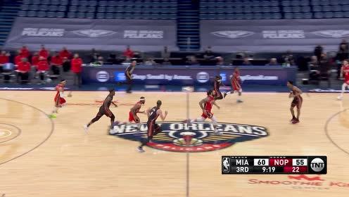 【NBA集錦】亞當斯使出吃奶得勁兒護球都被帽！歐克帕拉這球不講理