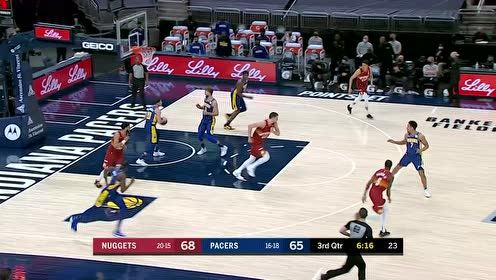 【NBA集錦】太兇殘了 特納腦后摘瓜封蓋穆雷