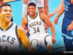 雄鹿队的吉安尼斯·安特托昆波（Giannis Antetokounmpo）用他自己值得纪念的照片来扮演“这一角色”