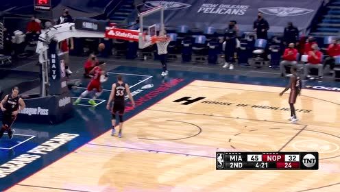 【NBA集錦】亂戰(zhàn)之中英格拉姆搶斷立功 哈特大步流星滑翔暴扣！