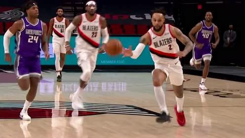 【NBA集锦】科温顿抢断推反击 小特伦特单臂劈扣势大力沉