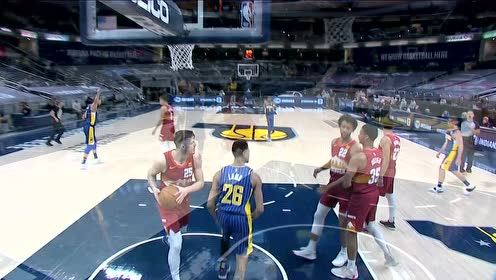 【NBA集錦】蘭姆直殺籃下 突破拋投穩(wěn)穩(wěn)命中