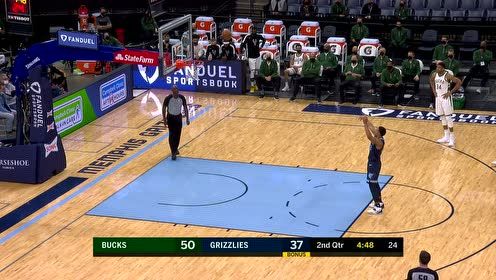【NBA集锦】字母哥送不看人传球 大洛篮下吃饼上篮