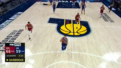 【NBA集錦】邁克德莫特?fù)寯喾磽?一條龍暴扣輕松寫意