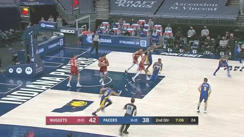 【NBA集錦】籃筐感到壓力很大 約老師籃下接球掛筐暴扣