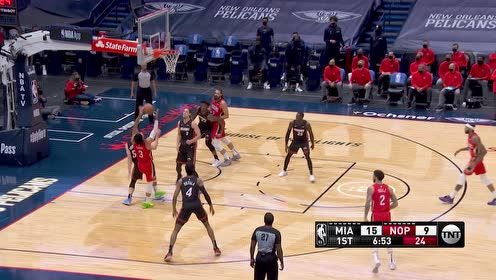 【NBA集錦】搶斷反擊一條龍！巴特勒最后上籃的手感實在細膩