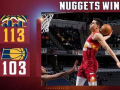 NBA常規(guī)賽：掘金113-103擊敗步行者，小邁克爾-波特24分！