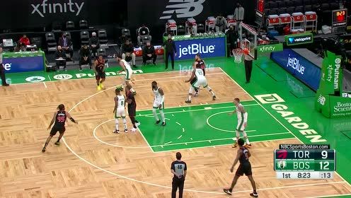 【NBA集錦】彈道無需修正 鮑威爾三分穿云手起刀落