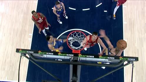 【NBA集錦】讓約老師當(dāng)背景板 薩博尼斯單臂暴扣石破天驚