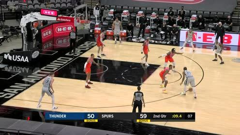 【NBA集锦】神似韦德!德罗赞竞用出闪电侠标志大回环上篮