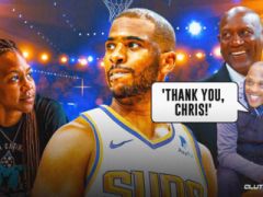 太阳队的克里斯保罗从NBA传奇中得到了无尽的感激之情