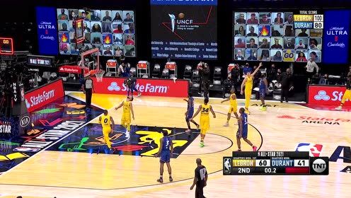 【NBA集錦】兩個(gè)大哥都秀只有登哥在挨揍 登哥外線脫靶尷尬回應(yīng)LOGO三分