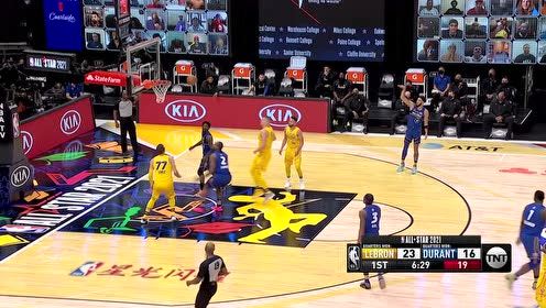 【NBA集錦】比爾vs詹姆斯隊(duì) 狂砍全隊(duì)最高26分三分12中6