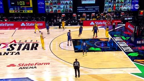 【NBA集錦】兩大控衛(wèi)競相獻(xiàn)藝 保羅空接庫里無愧金州拉文